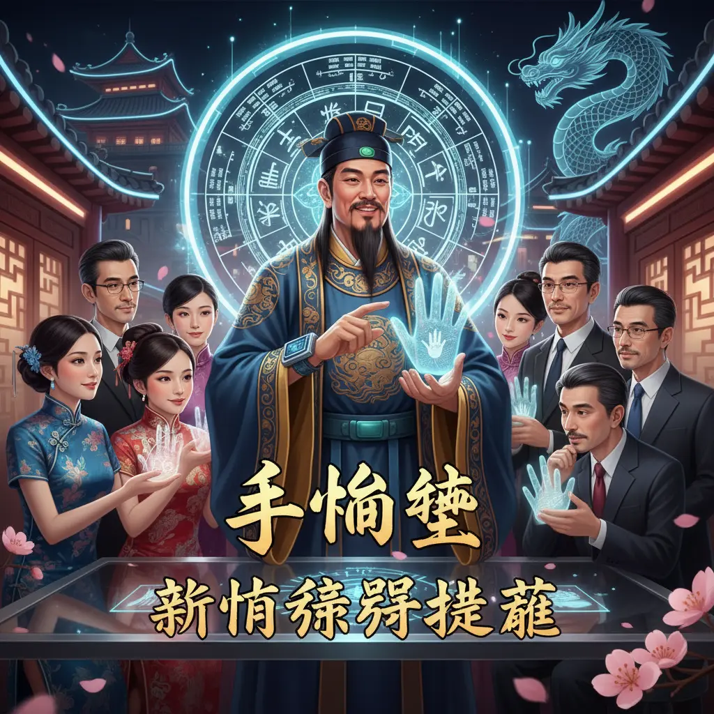 算命師傅推薦 - 手相學