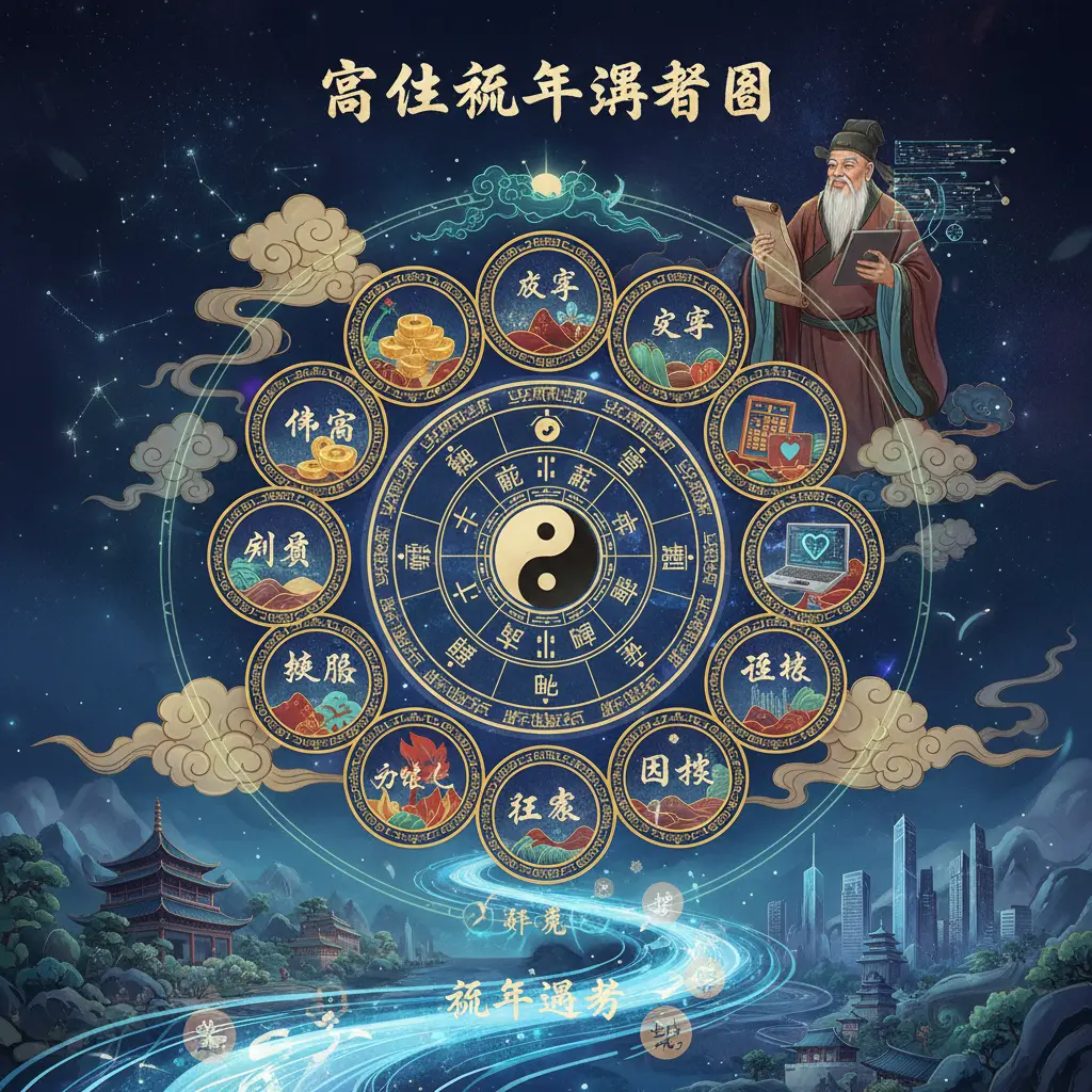 流年運勢 - 宮位