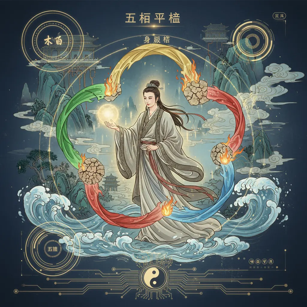 五行平衡 - 身弱格