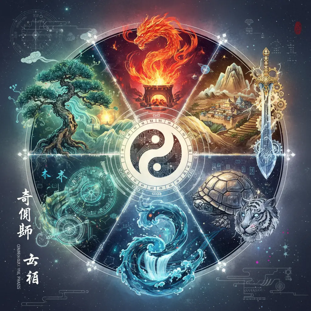 奇門遁甲 - 五行