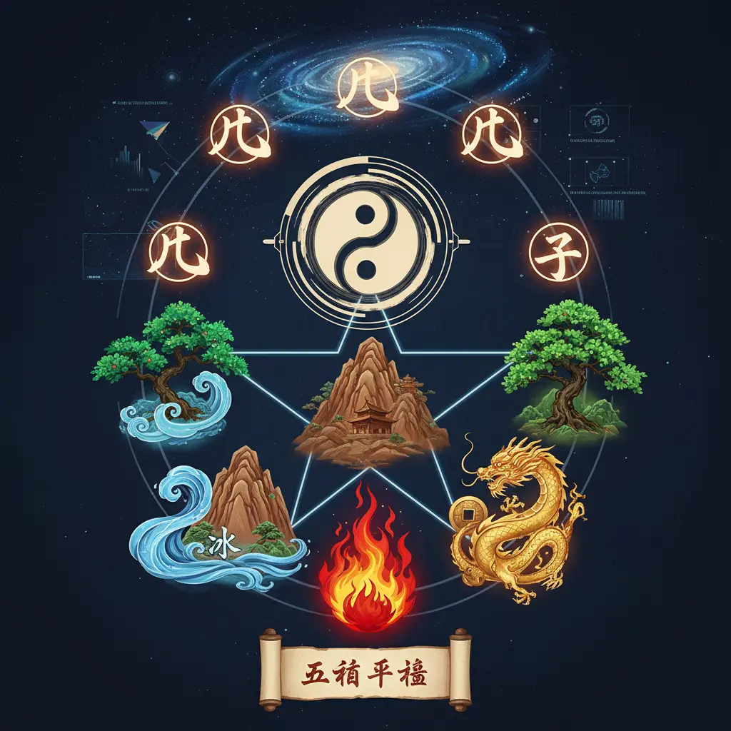 五行平衡 - 八字命理