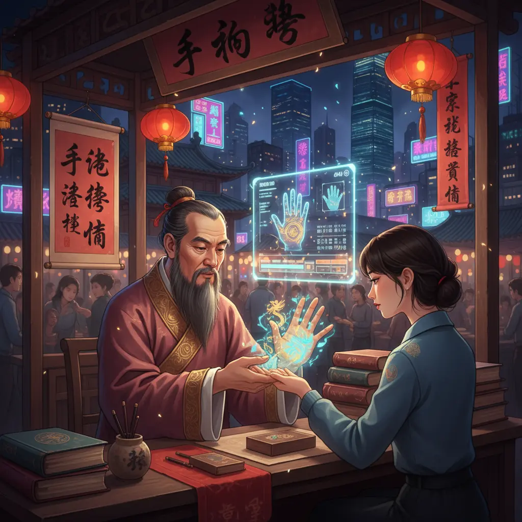 香港算命 - 手相學