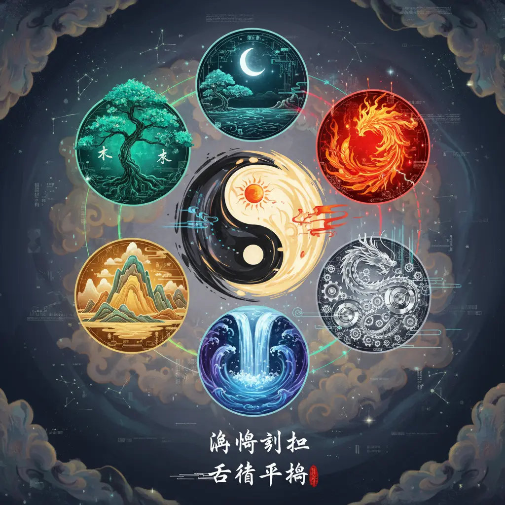 五行平衡 - 陰陽調和