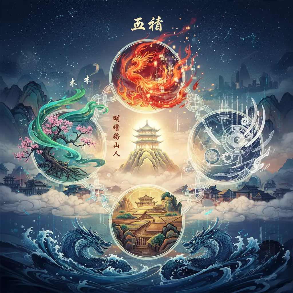 明燈山人 - 五行